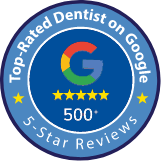 Top Rated Dentist on Google logo