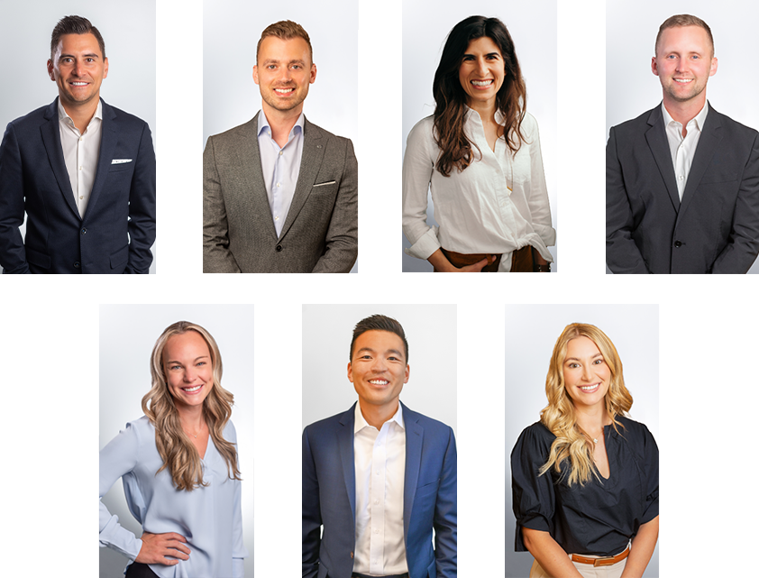 Collage of smiling dentists in Brookfield at Elmbrook Family Dental
