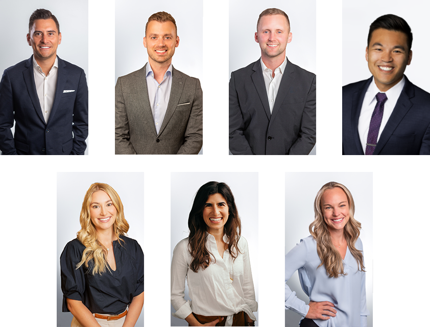 Collage of smiling dentists in Brookfield at Elmbrook Family Dental