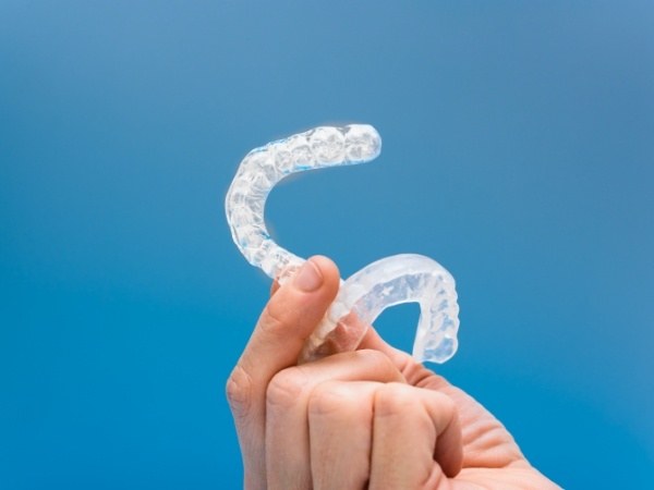 Custom occlusal splints used to relieve jaw and neck pain