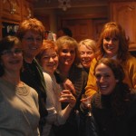 Group photo at a party