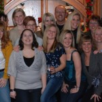 Elmbrook Family Dental team at a Christmas party