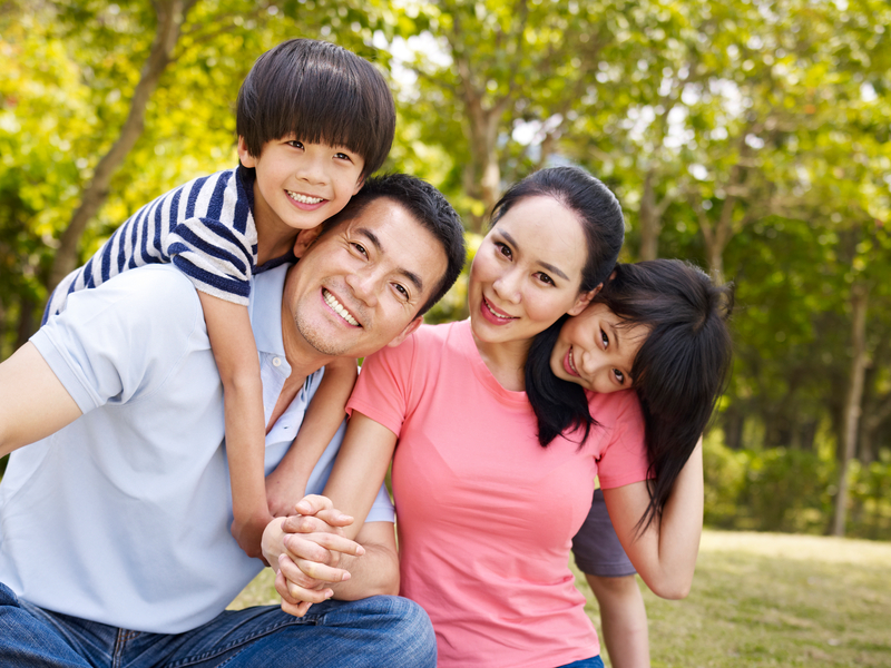 Asian people in san
