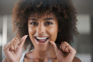 Your dentist in New Berlin recommends flossing once a day. 