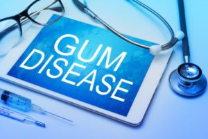 “gum disease” on tablet